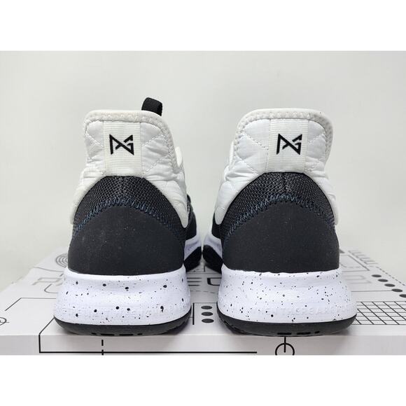 DS Nike PG 3 TB BLACK WHITE CN9512-002 Size 8 *READ* - Picture 4 of 7